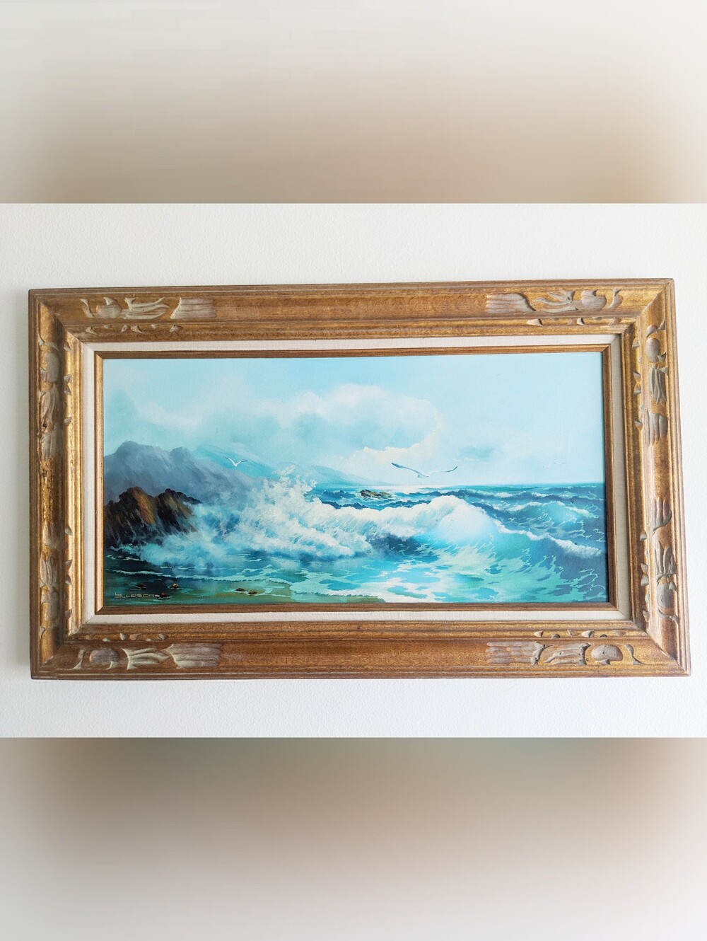 Santa Clara Ocean Painting By Yllescas